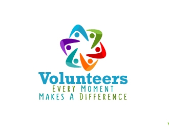 Volunteers: Every Moment Makes A Difference logo design by J0s3Ph