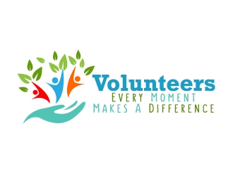 Volunteers: Every Moment Makes A Difference logo design by J0s3Ph