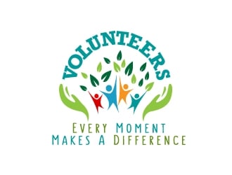 Volunteers: Every Moment Makes A Difference logo design by J0s3Ph