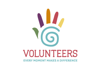 Volunteers: Every Moment Makes A Difference logo design by spiritz