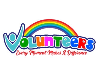Volunteers: Every Moment Makes A Difference logo design by daywalker