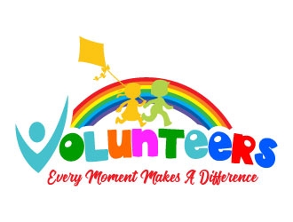Volunteers: Every Moment Makes A Difference logo design by daywalker