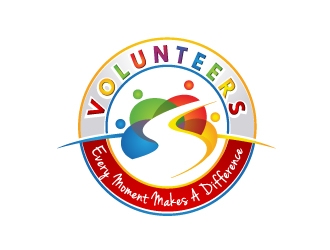Volunteers: Every Moment Makes A Difference logo design by aRBy