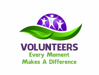 Volunteers: Every Moment Makes A Difference logo design by serprimero