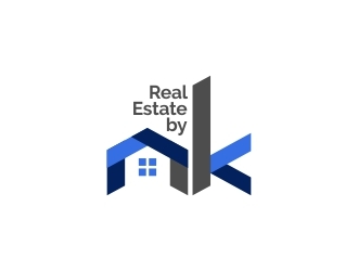 Real Estate by NK logo design by lj.creative