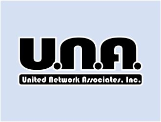 UNA logo design by 48art