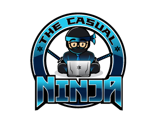 The Casual Ninja Logo Design