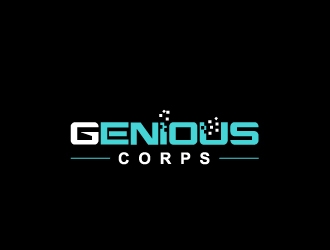 G.E.N.I.U.S. Corp logo design by samuraiXcreations