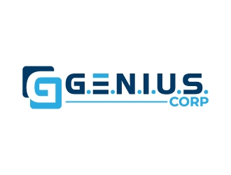 G.E.N.I.U.S. Corp logo design by jaize