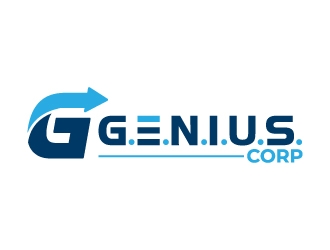 G.E.N.I.U.S. Corp logo design by jaize