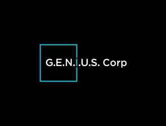 G.E.N.I.U.S. Corp logo design by afra_art