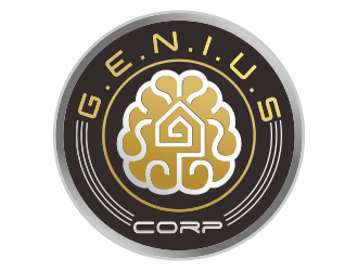 G.E.N.I.U.S. Corp logo design by YONK