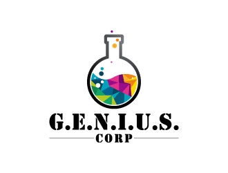G.E.N.I.U.S. Corp logo design by J0s3Ph