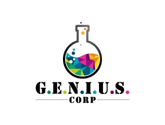 G.E.N.I.U.S. Corp logo design by J0s3Ph