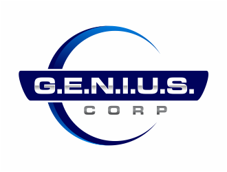 G.E.N.I.U.S. Corp logo design by mutafailan