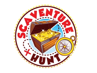 Scaventure Hunt logo design by MAXR