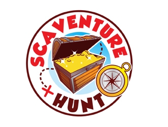 Scaventure Hunt logo design by MAXR