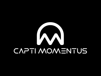 Capti Momentus logo design by shernievz