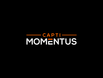 Capti Momentus logo design by ubai popi