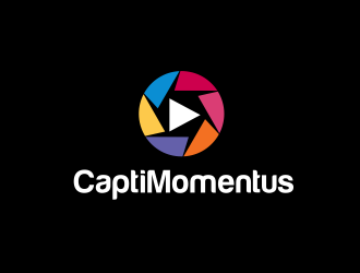 Capti Momentus logo design by serprimero