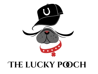 The lucky pooch logo design by savvyartstudio