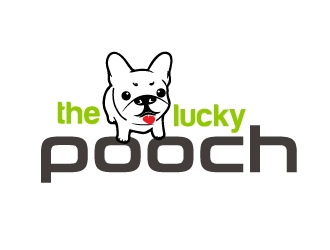 The lucky pooch logo design by Marianne