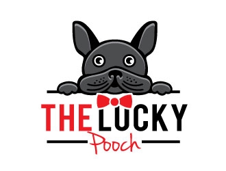 The lucky pooch logo design by REDCROW
