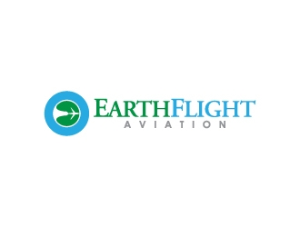 EarthFlight Aviation logo design by gipanuhotko