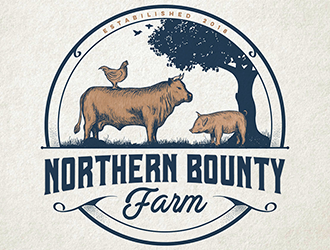 Northern Bounty Farm logo design by Optimus