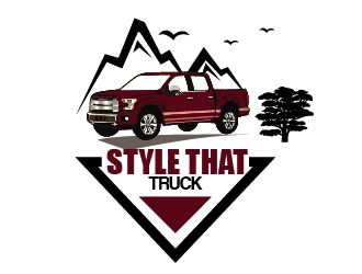 Style That Truck logo design by czars