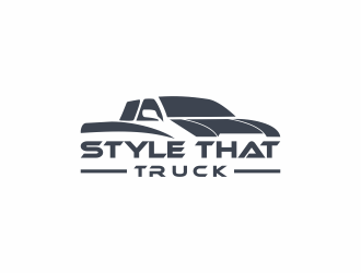 Style That Truck logo design by goblin