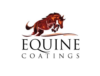 Equine Coatings logo design by bezalel