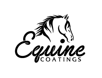 Equine Coatings logo design by ElonStark
