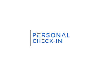 Personal Check-In logo design by johana