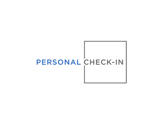 Personal Check-In logo design by johana