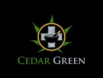 Cedar Green logo design by goblin