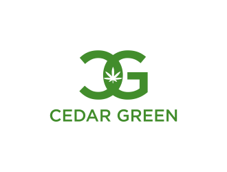 Cedar Green logo design by haidar