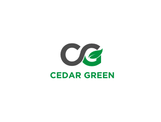 Cedar Green logo design by cintya