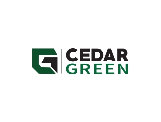 Cedar Green logo design by tehboxcar