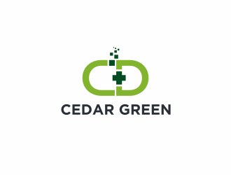 Cedar Green logo design by ammad