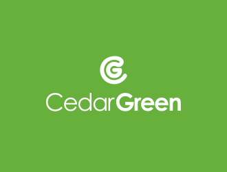 Cedar Green logo design by YONK