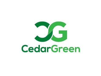 Cedar Green logo design by wastra