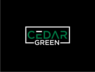 Cedar Green logo design by BintangDesign
