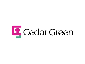 Cedar Green logo design by sippingsoda