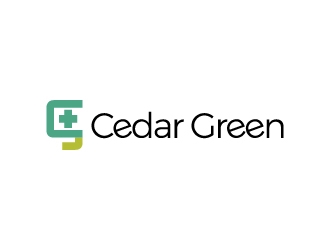 Cedar Green logo design by sippingsoda