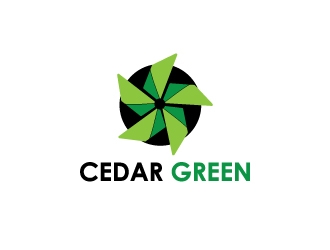 Cedar Green logo design by Erasedink