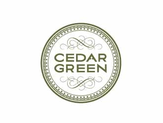 Cedar Green logo design by SOLARFLARE