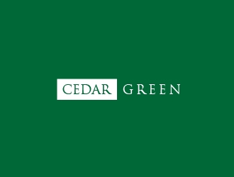Cedar Green logo design by my!dea