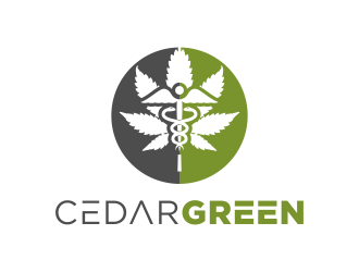 Cedar Green logo design by BlessedArt
