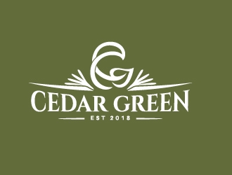 Cedar Green logo design by josephope